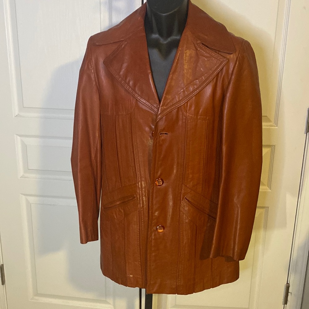 PRE-OWNED VINTAGE MEN’S LEARSI LEATHER JACKET
